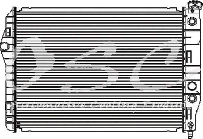 OSC-2353, OSC Automotive Radiators for 2000-2002 CAMARO, FIREBIRD - 2353 in UAE, Dubai. Condition - new. Price 720 AED. Photo, seller contacts | AUTO.AE