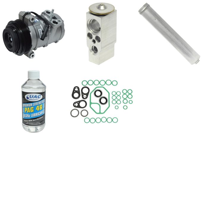 UAC-KT4668, Universal Air Conditioner Compressor Kits for 2007-2011 WRANGLER - KT 4668 in UAE, Dubai. Condition - new. Price 1,370 AED. Photo, seller contacts | AUTO.AE