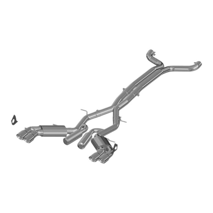 S7032409, MBRP S7032409 Cat-Back 3" Armor Plus (T409 Stainless Steel / Dual Quad Tips) for CHEVROLET Camaro ZL1 2017-2024 in UAE, Dubai. Condition - new. Price ⁦8,550 AED⁩. Photo, seller contacts | AUTO.AE