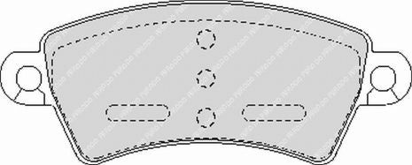 FCP1370H, FERODO FCP1370H Front Brake Pads DS2500 for PEUGEOT 306 / 206 في الإمارات العربية المتحدة, دبي. Condition - new. Price ⁦1,130 AED⁩. Photo, seller contacts | AUTO.AE