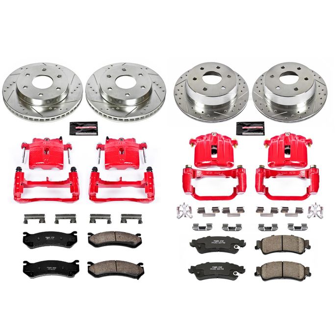 PWR-KC2010B, PowerStop Z23 Evolution Sport Brake Upgrade Kits with Calipers KC2010B в ОАЭ, Дубай. Состояние - новое. Цена 4 400 AED. Фото, контакты продавца | AUTO.AE