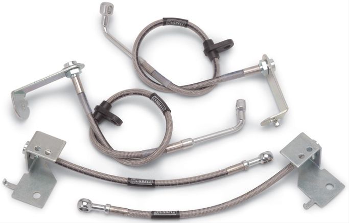 RUS-693380, Russell Street Legal Brake Line Kits for 2005-2012 MUSTANG - 693380 في الإمارات العربية المتحدة, دبي. Condition - new. Price ⁦720 AED⁩. Photo, seller contacts | AUTO.AE
