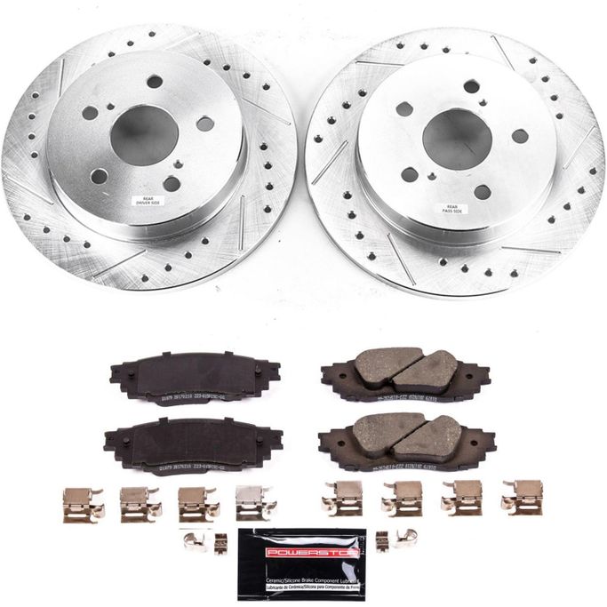 PWR-K8333, PowerStop Z23 Evolution Sport Brake Upgrade Kits K8333 в ОАЭ, Дубай. Состояние - новое. Цена 770 AED. Фото, контакты продавца | AUTO.AE