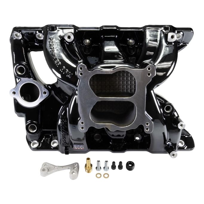 EDL-7156-BP, Edelbrock Performer RPM Intake Manifolds 7156-BP in UAE, Dubai. Condition - new. Price 3,250 AED. Photo, seller contacts | AUTO.AE