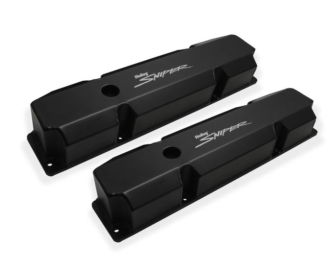 SNE-890005B, Holley Sniper Fabricated Aluminum Valve Covers 890005B in UAE, Dubai. Condition - new. Price ⁦1,070 AED⁩. Photo, seller contacts | AUTO.AE