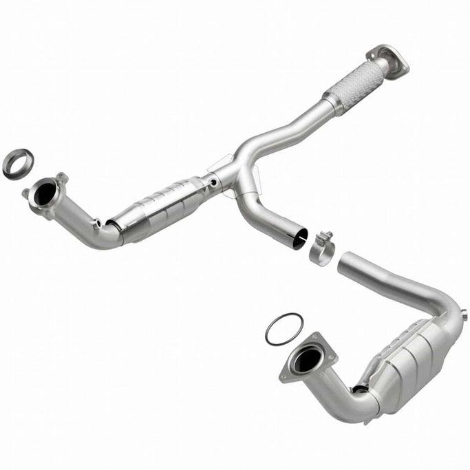49886, MAGNAFLOW 49886 Catalytic Converter Direct-Fit OEM Grade for CHEVROLET Trailblazer EXT 2003-2006 في الإمارات العربية المتحدة, دبي. Condition - new. Price ⁦4,670 AED⁩. Photo, seller contacts | AUTO.AE