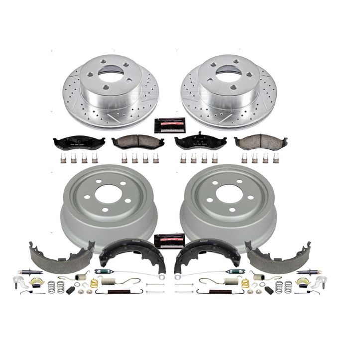 PWR-K15215DK, PowerStop Z23 Evolution Sport Disc and Drum Brake Upgrade Kits for 2001-2006 WRANGLER - K15215DK in UAE, Dubai. Condition - new. Price 1,800 AED. Photo, seller contacts | AUTO.AE