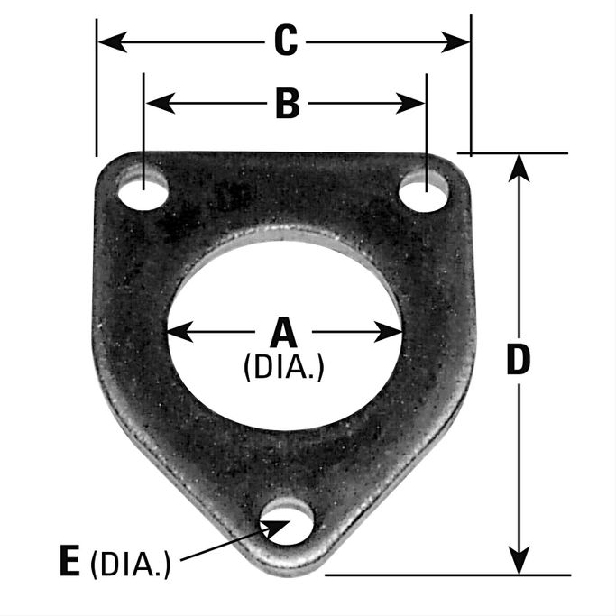 APH-9174, AP 3-Bolt 2 Inch Exhaust Flange 9174 في الإمارات العربية المتحدة, دبي. Condition - new. Price 60 AED. Photo, seller contacts | AUTO.AE