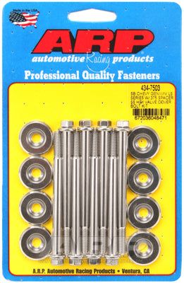 434-7503, ARP 434-7503 Valve Cover Bolt Kit for Chevrolet LS Gen III/IV. with 0.375˝ spacer. ARP Stainless. hex в ОАЭ, Дубай. Состояние - новое. Цена ⁦390 AED⁩. Фото, контакты продавца | AUTO.AE
