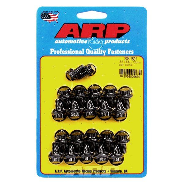 235-1801, ARP 235-1801 Oil Pan Bolt Kit for CHEVROLET Big Block 12pt في الإمارات العربية المتحدة, دبي. Condition - new. Price 300 AED. Photo, seller contacts | AUTO.AE