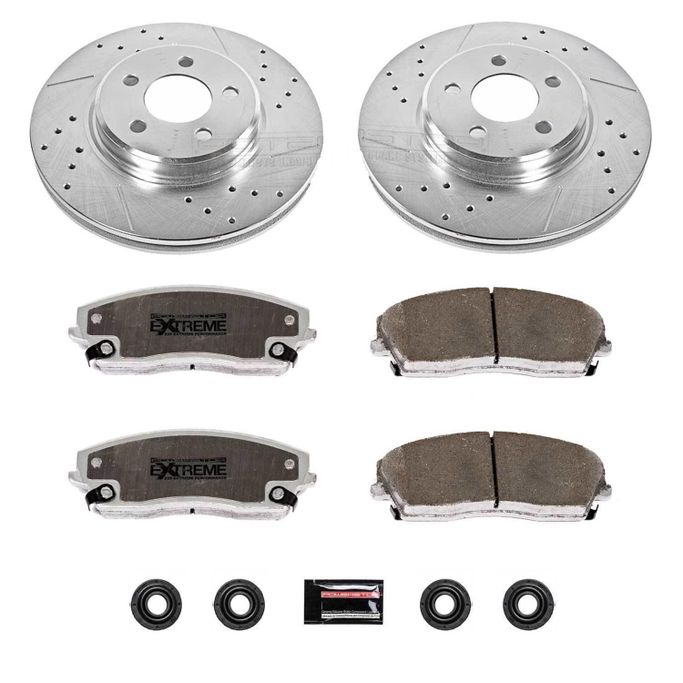 PWR-K1714-26, PowerStop Z26 Street Warrior Brake Upgrade Kits K1714-26 في الإمارات العربية المتحدة, دبي. Condition - new. Price ⁦1,360 AED⁩. Photo, seller contacts | AUTO.AE