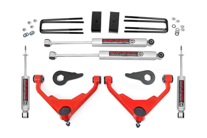 ROU-859830RED, Rough Country N3 Suspension Lift Kits 859830RED в ОАЭ, Дубай. Состояние - новое. Цена ⁦2 870 AED⁩. Фото, контакты продавца | AUTO.AE