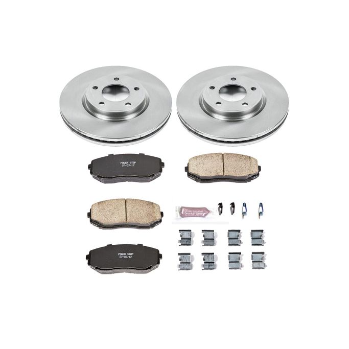 PWR-KOE3071, PowerStop Z17 Evolution Plus Stock Replacement Brake Kits for 2007-2009 EDGE, 2007-2008 MKX - KOE3071 في الإمارات العربية المتحدة, دبي. Condition - new. Price 770 AED. Photo, seller contacts | AUTO.AE
