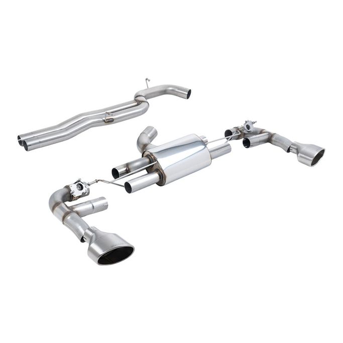 SSXAU980, MILLTEK SSXAU980 Cat-Back Exhaust, 3.15" (Titanium Trims) for AUDI RS3 (8Y) 2021- в ОАЭ, Дубай. Состояние - новое. Цена ⁦16 670 AED⁩. Фото, контакты продавца | AUTO.AE