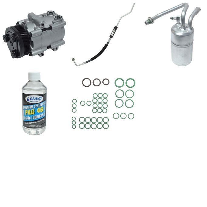 UAC-KT1402, Universal Air Conditioner Compressor Kits for 1996-1998 MUSTANG - KT 1402 in UAE, Dubai. Condition - new. Price 970 AED. Photo, seller contacts | AUTO.AE