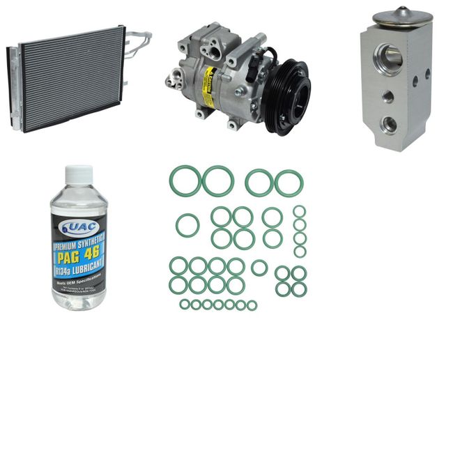 UAC-KT4925A, Universal Air Conditioner Compressor Kits for 2009-2012 ELANTRA - KT 4925A in UAE, Dubai. Condition - new. Price 1,970 AED. Photo, seller contacts | AUTO.AE