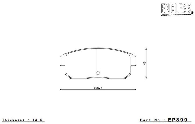 EP399SSY, ENDLESS EP399SSY Rear brake pads MAZDA RX-8 (04-11) в ОАЭ, Дубай. Состояние - новое. Цена 720 AED. Фото, контакты продавца | AUTO.AE