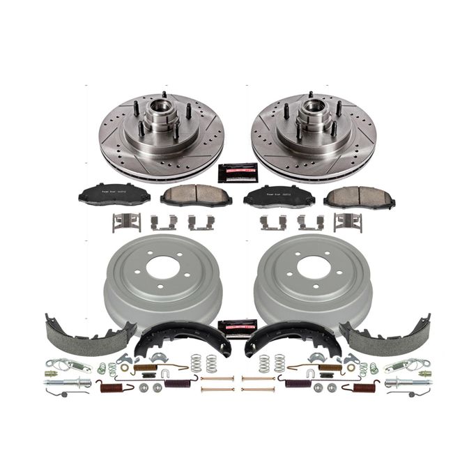 PWR-K15174DK, PowerStop Z23 Evolution Sport Disc and Drum Brake Upgrade Kits for 1997-1998 F-150 - K15174DK in UAE, Dubai. Condition - new. Price ⁦2,770 AED⁩. Photo, seller contacts | AUTO.AE