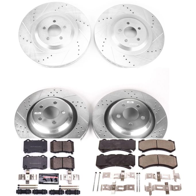 PWR-K8170, PowerStop Z23 Evolution Sport Brake Upgrade Kits for 2015-2020 CHALLENGER, CHARGER - K8170 في الإمارات العربية المتحدة, دبي. Condition - new. Price ⁦3,490 AED⁩. Photo, seller contacts | AUTO.AE