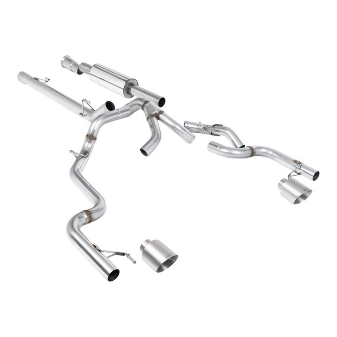SSXFD494, MILLTEK SSXFD494 Cat-Back Exhaust, 3" (Brushed Titanium GT-115 Tips) for FORD F-150 5.0L / 3.5L EcoBoost 2021- في الإمارات العربية المتحدة, دبي. Condition - new. Price ⁦10,490 AED⁩. Photo, seller contacts | AUTO.AE