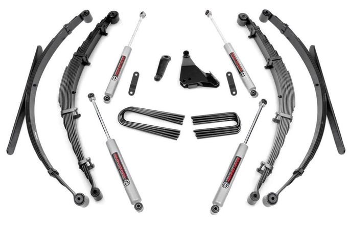 ROU-49730, Rough Country N3 Suspension Lift Kits for 1999-2004 F-250 SUPER DUTY, F-350 SUPER DUTY - 49730 в ОАЭ, Дубай. Состояние - новое. Цена ⁦6 210 AED⁩. Фото, контакты продавца | AUTO.AE