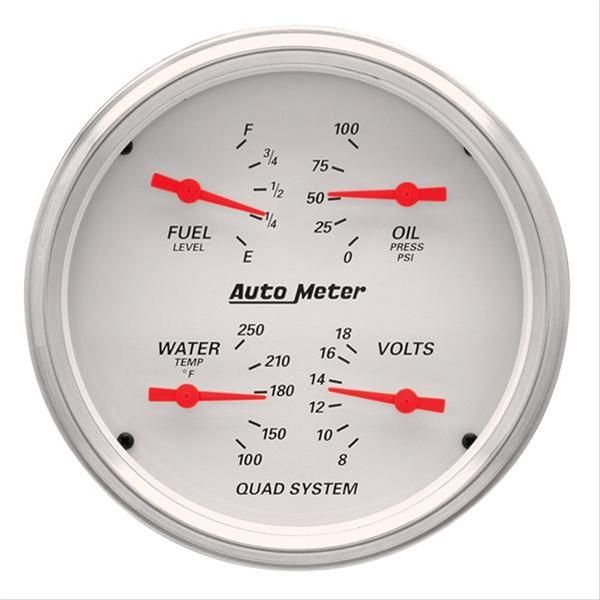 ATM-1319, AutoMeter Arctic White Analog Gauge Kits 1319 в ОАЭ, Дубай. Состояние - новое. Цена ⁦1 040 AED⁩. Фото, контакты продавца | AUTO.AE