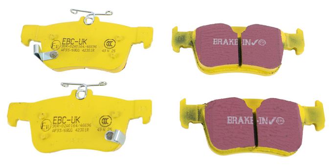 EBC-DP42301R, EBC Yellowstuff Brake Pads for 2016-2026 CIVIC, 2019-2026 RDX - DP42301R في الإمارات العربية المتحدة, دبي. Condition - new. Price ⁦630 AED⁩. Photo, seller contacts | AUTO.AE