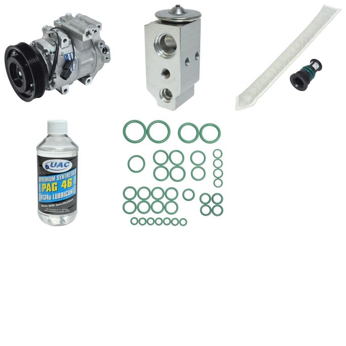 UAC-KT6059, Universal Air Conditioner Compressor Kits for 2013-2017 VELOSTER - KT 6059 в ОАЭ, Дубай. Состояние - новое. Цена 1 640 AED. Фото, контакты продавца | AUTO.AE