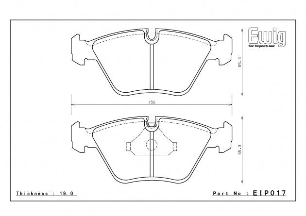 EIP017ME20, ENDLESS EIP017ME20 Front brake pads AUDI 80/100/BMW E46/E39/M3 E36/M COUPE Z3/M ROADSTER Z4 in UAE, Dubai. Condition - new. Price 1,130 AED. Photo, seller contacts | AUTO.AE