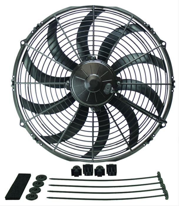 DER-16114, 14 Inch 1,864 CFM Derale High-Output Curved Blade Fan 16114 в ОАЭ, Дубай. Состояние - новое. Цена 1 050 AED. Фото, контакты продавца | AUTO.AE