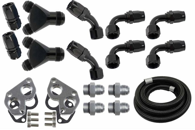 ICB-551050-RMTWP, ICT Billet Electric Water Pump Hose Kits 551050-RMTWP в ОАЭ, Дубай. Состояние - новое. Цена 2 580 AED. Фото, контакты продавца | AUTO.AE
