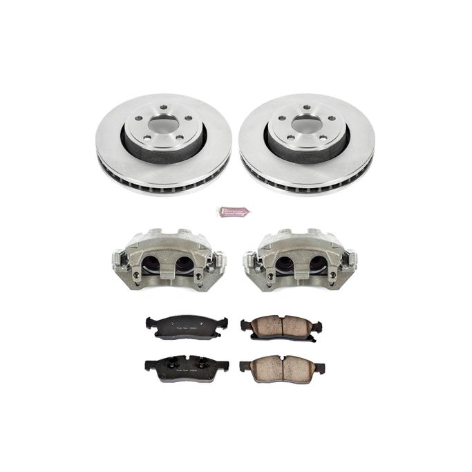 PWR-KCOE5951, PowerStop Z17 Evolution Plus Stock Replacement Brake Kits with Calipers for 2011-2017 DURANGO, 2011-2016 GRAND CHEROKEE - KCOE5951 в ОАЭ, Дубай. Состояние - новое. Цена 1 810 AED. Фото, контакты продавца | AUTO.AE