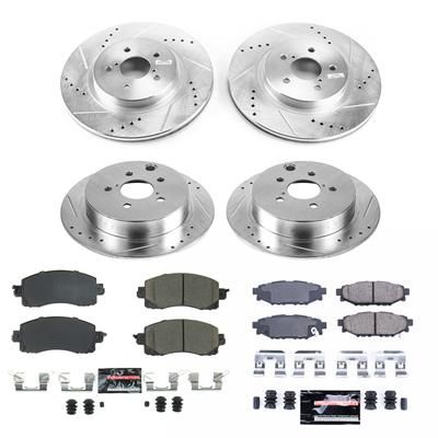 PWR-K7927, PowerStop Z23 Evolution Sport Brake Upgrade Kits for 2018-2022 CROSSTREK, 2017-2022 IMPREZA - K7927 في الإمارات العربية المتحدة, دبي. Condition - new. Price ⁦1,560 AED⁩. Photo, seller contacts | AUTO.AE