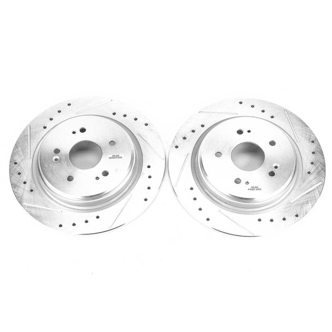 PWR-JBR1721XPR, PowerStop Evolution Drilled and Slotted Rotors for 2017-2026 CR-V, 2015-2020 TLX - JBR1721XPR في الإمارات العربية المتحدة, دبي. Condition - new. Price 620 AED. Photo, seller contacts | AUTO.AE