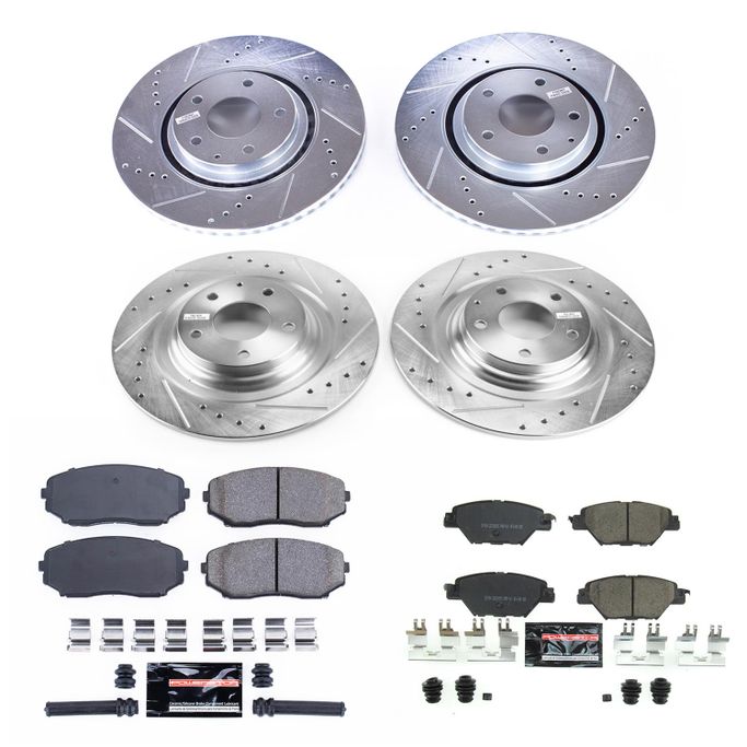 PWR-K7610, PowerStop Z23 Evolution Sport Brake Upgrade Kits for 2016-2023 CX-9 - K7610 في الإمارات العربية المتحدة, دبي. Condition - new. Price 2,140 AED. Photo, seller contacts | AUTO.AE