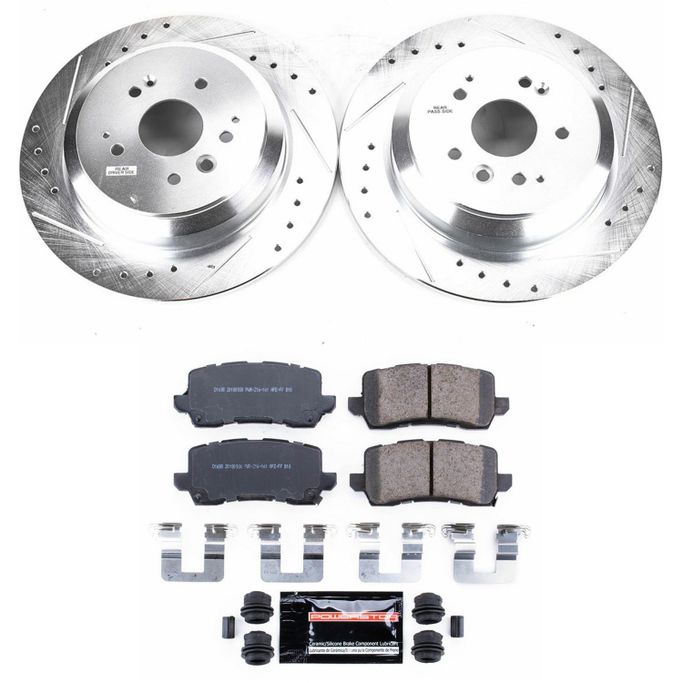 PWR-K7901, PowerStop Z23 Evolution Sport Brake Upgrade Kits for 2017-2020 MDX - K7901 في الإمارات العربية المتحدة, دبي. Condition - new. Price 960 AED. Photo, seller contacts | AUTO.AE