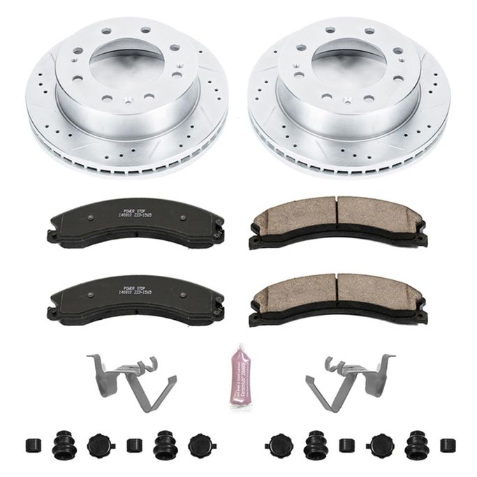 PWR-K6258, PowerStop Z23 Evolution Sport Brake Upgrade Kits K6258 in UAE, Dubai. Condition - new. Price 2,040 AED. Photo, seller contacts | AUTO.AE