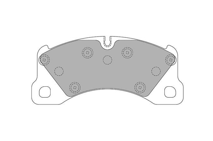 FCP4064H, FERODO FCP4064H Front Brake Pads DS2500 for PORSCHE Cayenne (9YA) / Macan (95B) / Panamera (970) в ОАЭ, Дубай. Состояние - новое. Цена ⁦2 090 AED⁩. Фото, контакты продавца | AUTO.AE