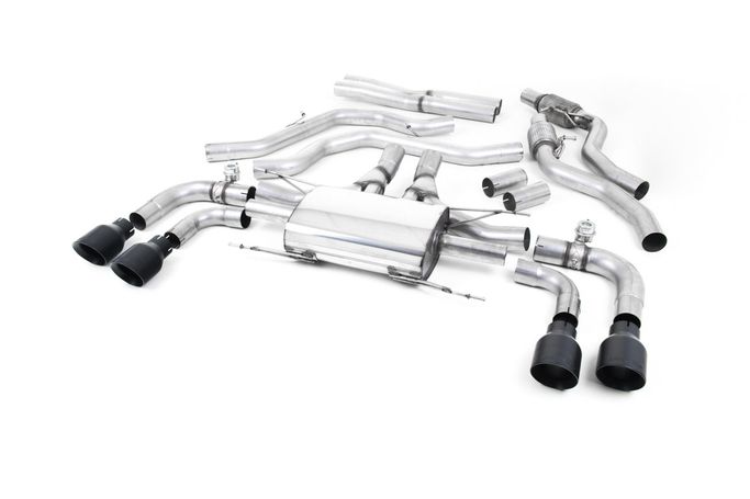 SSXAR007, MILLTEK SSXAR007 Cat-back Quad 100mm GT100 ALFA ROMEO Giulia Quadrifoglio 2.9 V6 Bi-Turbo في الإمارات العربية المتحدة, دبي. Condition - new. Price ⁦19,010 AED⁩. Photo, seller contacts | AUTO.AE