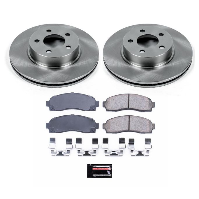 PWR-KOE1923, PowerStop Z17 Evolution Plus Stock Replacement Brake Kits KOE1923 in UAE, Dubai. Condition - new. Price 710 AED. Photo, seller contacts | AUTO.AE