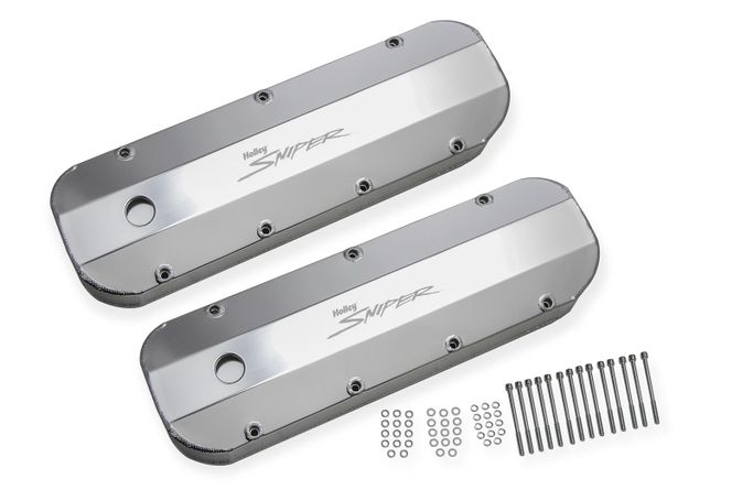 SNE-890002, Holley Sniper Fabricated Aluminum Valve Covers 890002 в ОАЭ, Дубай. Состояние - новое. Цена ⁦1 100 AED⁩. Фото, контакты продавца | AUTO.AE