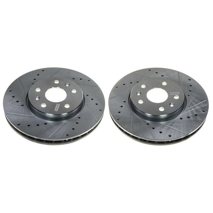PWR-AR82200XPR, PowerStop Evolution Drilled and Slotted Rotors for 2020-2025 CORVETTE - AR82200XPR в ОАЭ, Дубай. Состояние - новое. Цена 1 200 AED. Фото, контакты продавца | AUTO.AE