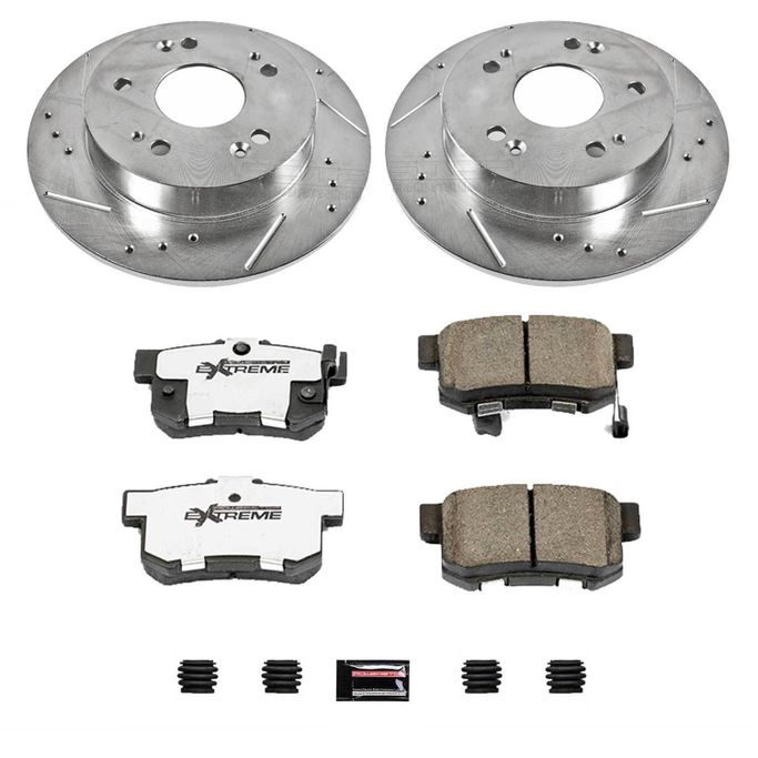 PWR-K1243-26, PowerStop Z26 Street Warrior Brake Upgrade Kits for 2006-2015 CIVIC, 2013-2015 ILX, 1997-2001 PRELUDE - K1243-26 في الإمارات العربية المتحدة, دبي. Condition - new. Price ⁦730 AED⁩. Photo, seller contacts | AUTO.AE