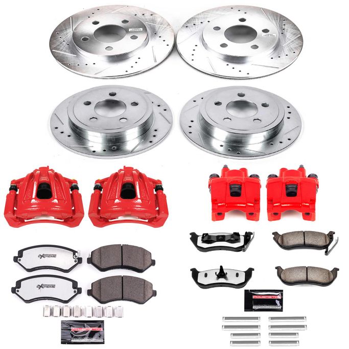 PWR-KC2162-36, PowerStop Z36 Truck and Tow Brake Upgrade Kits with Calipers for 2003-2007 LIBERTY - KC2162-36 في الإمارات العربية المتحدة, دبي. Condition - new. Price ⁦3,790 AED⁩. Photo, seller contacts | AUTO.AE