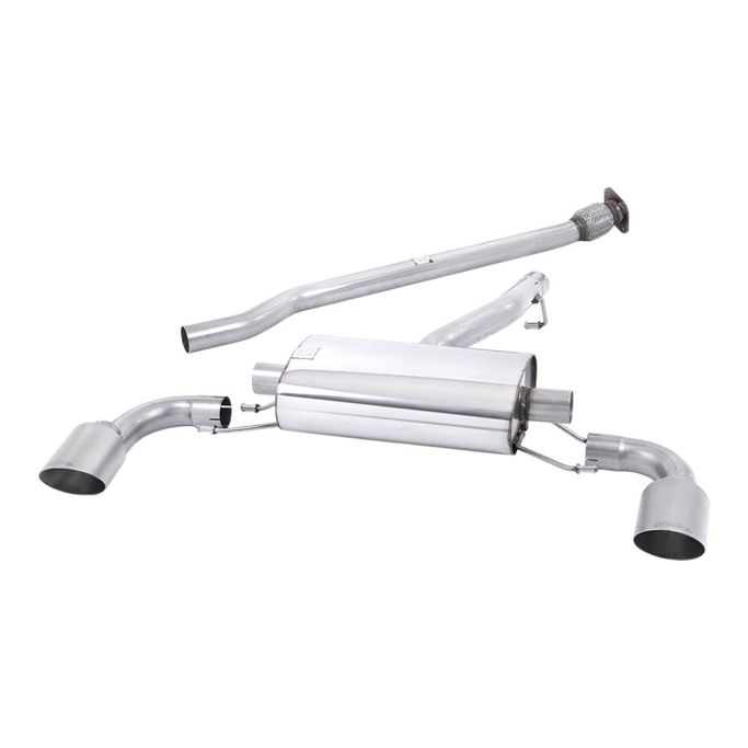 SSXTY172, MILLTEK SSXTY172 Secondary Cat-Back Exhaust, 2.5" (Brushed Titanium Tips) for TOYOTA GR86 2.4L 2022- in UAE, Dubai. Condition - new. Price 7,200 AED. Photo, seller contacts | AUTO.AE