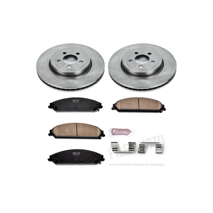 PWR-KOE2560, PowerStop Z17 Evolution Plus Stock Replacement Brake Kits KOE2560 in UAE, Dubai. Condition - new. Price 950 AED. Photo, seller contacts | AUTO.AE