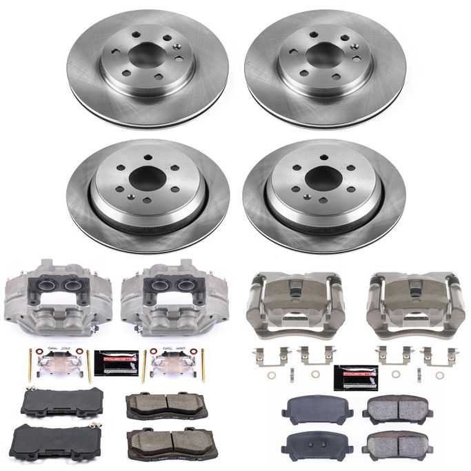 PWR-KCOE7228, PowerStop Z17 Evolution Plus Stock Replacement Brake Kits with Calipers for 2015-2020 CANYON, 2015-2019 COLORADO - KCOE7228 in UAE, Dubai. Condition - new. Price 2,750 AED. Photo, seller contacts | AUTO.AE