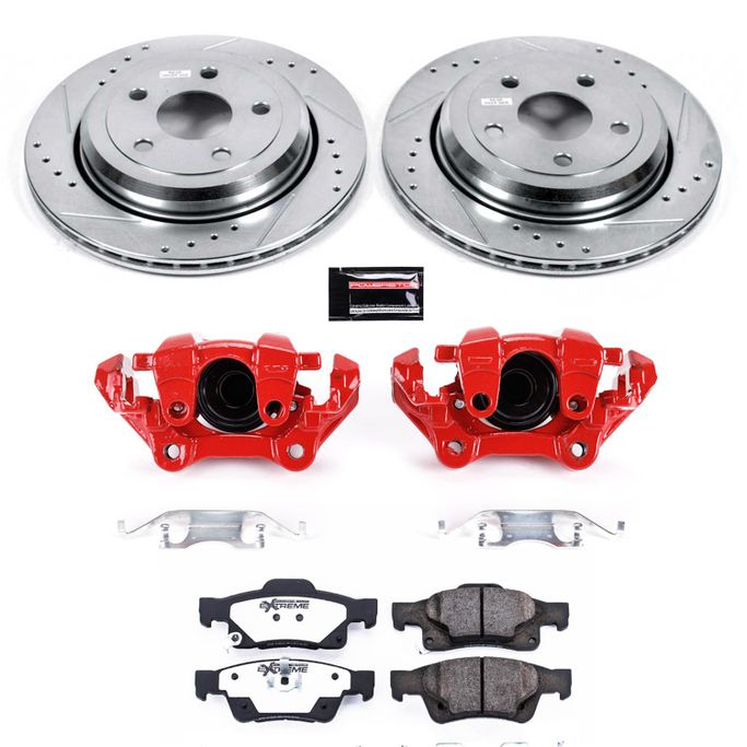 PWR-KC5953-36, PowerStop Z36 Truck and Tow Brake Upgrade Kits with Calipers for 2011-2024 DURANGO, 2011-2021 GRAND CHEROKEE, 2022 GRAND CHEROKEE WK - KC5953-36 в ОАЭ, Дубай. Состояние - новое. Цена ⁦2 380 AED⁩. Фото, контакты продавца | AUTO.AE