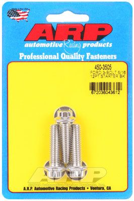 450-3505, ARP 450-3505 Starter Bolt Kit for Ford 3-bolt. 5/16. 12pt في الإمارات العربية المتحدة, دبي. Condition - new. Price 170 AED. Photo, seller contacts | AUTO.AE