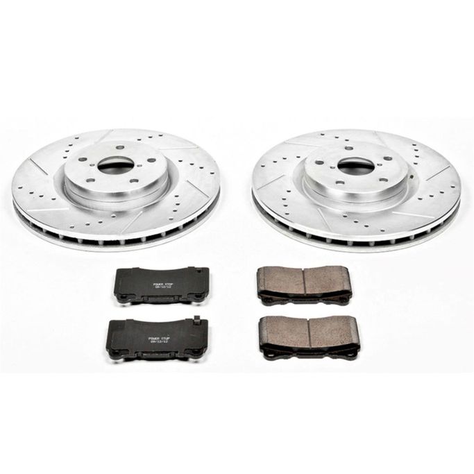 PWR-K131, PowerStop Z23 Evolution Sport Brake Upgrade Kits for 2005-2014 IMPREZA, 2020 WRX, 2015-2017 WRX STI - K131 в ОАЭ, Дубай. Состояние - новое. Цена ⁦1 130 AED⁩. Фото, контакты продавца | AUTO.AE